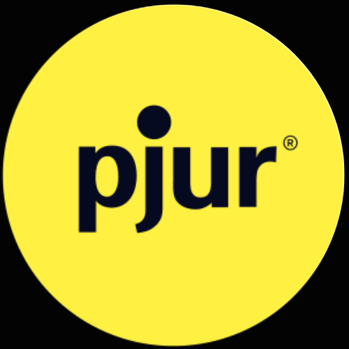 Pjur logo – glijmiddelen en verzorgingsproducten van premium kwaliteit